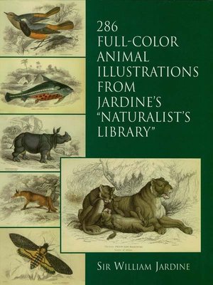 cover image of 286 Full-Color Animal Illustrations